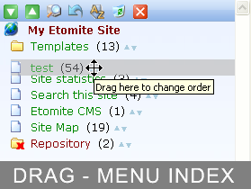 Presunutie v menu
